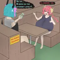 artist:Lhareva character:Ilulu_(Miss_Kobayashi's_Dragon_Maid) character:Vili_(Monster_Girl_Dreams) Group series:Miss_Kobayashi's_Dragon_Maid series:Monster_Girl_Dreams type:Flat_Colors // 2100x2100 // 2.2MB