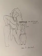 artist:fish0086 character:Himika_(Monster_Girl_Dreams) character:Minoni_(Monster_Girl_Dreams) Group series:Monster_Girl_Dreams type:chibi type:Sketch // 2994x3992 // 11MB