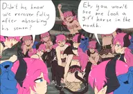 artist:Danimarion character:Dani_(Danimarion) character:Imp_(Monster_Girl_Dreams) Group self-insert series:Monster_Girl_Dreams type:Comic type:Shaded // 1177x833 // 888KB