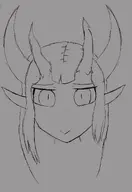 artist:Jaxoff character:Jora_(Monster_Girl_Dreams) series:Monster_Girl_Dreams Solo type:Sketch // 952x1381 // 229KB
