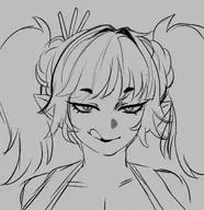 artist:Moira character:Kunoichi_Trainee_(Monster_Girl_Dreams) commission:Kokokonutttttt series:Monster_Girl_Dreams Solo type:Lineart // 1161x1196 // 529KB