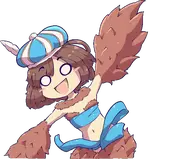 artist:Danimarion character:Harpy_(Monster_Girl_Dreams) commission:Threshold meta:animated series:Monster_Girl_Dreams Solo type:chibi type:Shaded // 560x465 // 160KB