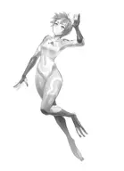 artist:Jiffic character:gren_(Monster_Girl_Dreams) series:Monster_Girl_Dreams Solo type:Concept_Art type:Greyscale type:Shaded // 1200x1660 // 129KB