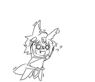 artist:kellein character:Feng_(Monster_Girl_Dreams) series:Monster_Girl_Dreams Solo type:chibi type:Sketch // 370x320 // 20KB