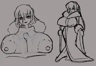 artist:Melliel character:Aiko_(Monster_Girl_Dreams) series:Monster_Girl_Dreams Solo type:Sketch // 862x592 // 155KB