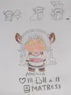 artist:Cherry_Donut_Man character:Ancilla_(Monster_Girl_Dreams) character:Isaac_(The_Binding_of_Isaac) Group multiple_expressions series:Monster_Girl_Dreams series:The_Binding_of_Isaac type:chibi type:Sketch // 1827x2436 // 1.8MB