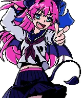 artist:jaeryx character:Imp_(Monster_Girl_Dreams) series:Monster_Girl_Dreams Solo type:Pixel_Art // 169x200 // 12KB