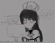 artist:Jaxoff character:Lillian_(Monster_Girl_Dreams) series:Monster_Girl_Dreams Solo type:Meme type:Sketch // 1032x800 // 317KB