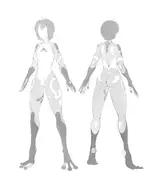 artist:Jiffic character:gren_(Monster_Girl_Dreams) multiple_views series:Monster_Girl_Dreams Solo type:Concept_Art type:Sketch // 878x1073 // 76KB