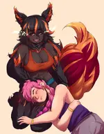 artist:Iris_Fields character:Ceris_(Monster_Girl_Dreams) character:Unknown commission:NaughtyCows Group oc series:Monster_Girl_Dreams type:Shaded // 943x1205 // 1.0MB