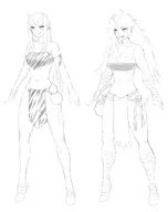 artist:Jiffic character:Himika_(Monster_Girl_Dreams) character:Mizuko_(Monster_Girl_Dreams) Group series:Monster_Girl_Dreams type:Concept_Art type:Sketch // 1368x1725 // 208KB