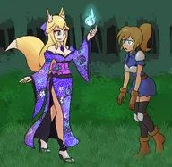 artist:Mythkaz character:Kotone_(Monster_Girl_Dreams) commission:Unknown Group series:Monster_Girl_Dreams type:Shaded // 1025x1000 // 1.2MB