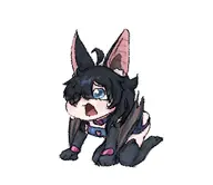 artist:kellein character:Tabitha_(Monster_Girl_Dreams) series:Monster_Girl_Dreams Solo type:chibi type:Meme type:Shaded type:Sketch // 370x320 // 56KB