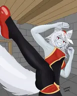 artist:ChewyVitamin character:Feng_(Monster_Girl_Dreams) meta:variant_set series:Monster_Girl_Dreams Solo type:Shaded // 3200x4000 // 4.2MB