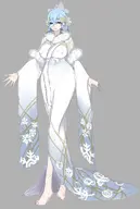 artist:Adopolich character:Aiko_(Monster_Girl_Dreams) series:Monster_Girl_Dreams Solo type:Concept_Art type:Flat_Colors type:Sketch // 1372x2048 // 95KB