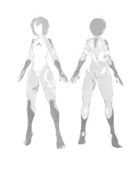 artist:Jiffic character:gren_(Monster_Girl_Dreams) multiple_views series:Monster_Girl_Dreams Solo type:Concept_Art type:Sketch // 1200x1466 // 116KB