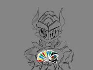 artist:Pooki character:Black_Knight_(Monster_Girl_Dreams) series:Monster_Girl_Dreams Solo type:Meme type:Sketch // 2160x1620 // 1.2MB