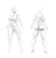 artist:Jiffic character:Bubble_Slime_(Monster_Girl_Dreams) multiple_views series:Monster_Girl_Dreams Solo type:Concept_Art type:Sketch // 1718x1766 // 195KB