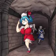 artist:kellein character:Ancilla_(Monster_Girl_Dreams) character:Flandre_Scarlet_(Touhou_Project) character:Sakuya_Izayoi_(Touhou_Project) character:Vili_(Monster_Girl_Dreams) cosplay Group series:Monster_Girl_Dreams series:Touhou_Project type:Shaded // 767x767 // 1.0MB