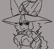 artist:Melliel character:Venefica_(Monster_Girl_Dreams) series:Monster_Girl_Dreams Solo type:Lineart // 1112x1003 // 168KB