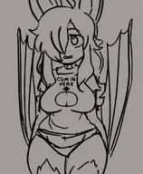 artist:Melliel artist:Vrabo character:Tabitha_(Monster_Girl_Dreams) meta:edit series:Monster_Girl_Dreams Solo type:Lineart type:Meme // 815x988 // 496KB