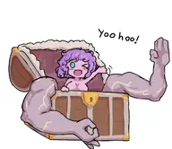 artist:kellein character:Mimic_(Monster_Girl_Dreams) series:Monster_Girl_Dreams Solo type:chibi type:Shaded type:Sketch // 370x320 // 76KB