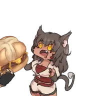 artist:kellein character:Mika_(Monster_Girl_Dreams) series:Monster_Girl_Dreams Solo type:chibi type:Shaded // 320x320 // 87KB