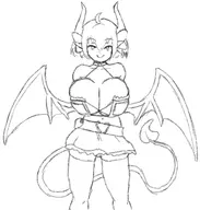 artist:Danimarion character:Vili_(Monster_Girl_Dreams) meta:animated series:Monster_Girl_Dreams Solo type:Sketch // 535x560 // 330KB