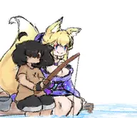 artist:kellein character:Kellein_(kellein) character:Kotone_(Monster_Girl_Dreams) Group self-insert series:Monster_Girl_Dreams type:Shaded type:Sketch // 370x320 // 130KB