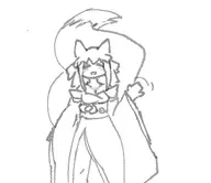 artist:kellein character:Kotone_(Monster_Girl_Dreams) series:Monster_Girl_Dreams Solo type:Sketch // 370x320 // 29KB