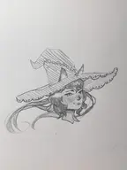 artist:fish0086 character:Ushris_(Monster_Girl_Dreams) series:Monster_Girl_Dreams Solo type:Sketch // 3024x4032 // 15MB