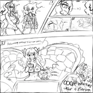 artist:kellein character:Ancilla_(Monster_Girl_Dreams) character:Kellein_(kellein) character:Sofia_(Monster_Girl_Dreams) Group self-insert series:Monster_Girl_Dreams type:chibi type:Comic type:Sketch // 600x600 // 210KB