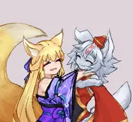 artist:kellein character:Feng_(Monster_Girl_Dreams) character:Kotone_(Monster_Girl_Dreams) Group series:Monster_Girl_Dreams type:Shaded // 350x320 // 128KB