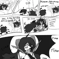 artist:kellein character:Kellein_(kellein) character:Sofia_(Monster_Girl_Dreams) Group self-insert series:Monster_Girl_Dreams type:Comic type:Sketch // 600x600 // 198KB