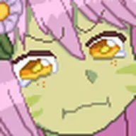 artist:dioretshan character:Alraune_(Monster_Girl_Dreams) emoji series:Monster_Girl_Dreams Solo type:Pixel_Art // 70x70 // 2.5KB