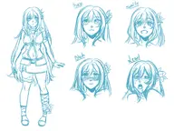 artist:AstroRome character:Elf_(Monster_Girl_Dreams) multiple_expressions series:Monster_Girl_Dreams Solo type:Sketch // 5960x4470 // 5.3MB