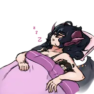 artist:kellein character:Kellein_(kellein) character:Sofia_(Monster_Girl_Dreams) Group self-insert series:Monster_Girl_Dreams type:chibi type:Shaded // 281x281 // 66KB