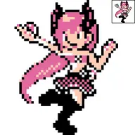 artist:Bronzeswagger character:Imp_(Monster_Girl_Dreams) series:Monster_Girl_Dreams series:Pok&eacute;mon Solo type:Pixel_Art // 336x336 // 9.6KB