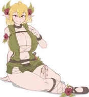 artist:Danimarion character:Elf_(Monster_Girl_Dreams) character:Vili_(Monster_Girl_Dreams) fusion series:Monster_Girl_Dreams Solo type:Shaded // 751x821 // 264KB