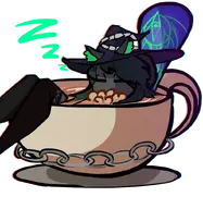 artist:iamzo3y character:Ushris_(Monster_Girl_Dreams) commission:swagmaster762 series:Monster_Girl_Dreams Solo type:chibi type:Shaded // 800x820 // 301KB