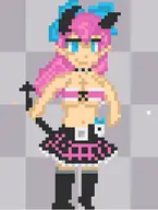 artist:Taco-Chan character:Imp_(Monster_Girl_Dreams) series:Monster_Girl_Dreams Solo type:Pixel_Art // 386x511 // 4.2KB