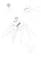 artist:Jiffic character:Camilla_(Monster_Girl_Dreams) multiple_views series:Monster_Girl_Dreams Solo type:Concept_Art type:Sketch // 3264x4516 // 626KB