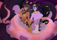 artist:Danimarion character:Accursed_(Danimarion) character:Iabel_(Monster_Girl_Dreams) Group oc series:Monster_Girl_Dreams type:Shaded // 1168x826 // 683KB