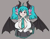 artist:Melliel character:Hatsune_Miku character:Vili_(Monster_Girl_Dreams) cosplay series:Monster_Girl_Dreams Solo type:Flat_Colors // 1230x969 // 255KB