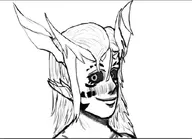 artist:Deadinside123 character:Jora_(Monster_Girl_Dreams) series:Monster_Girl_Dreams Solo type:Sketch // 832x601 // 286KB